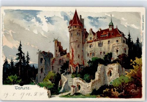 Lazne Teplice nad Becvou Schlossberg