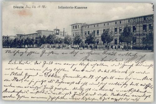 Dieuze 1905 Kaserne
