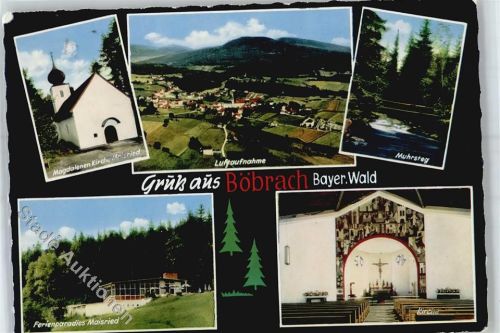 Böbrach katholische Kirche Innenansicht