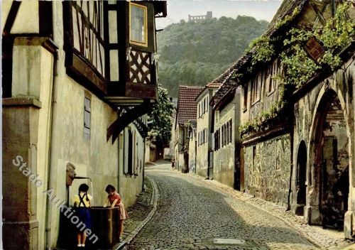 Hambach Schloßgasse Brunnen