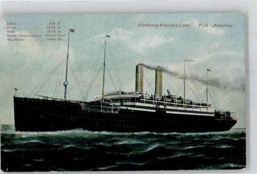 Dampfer P.D. Amerika