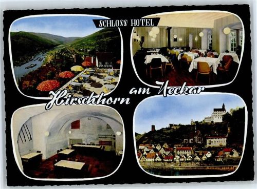 Hirschhorn Schloss-Hotel auf der Burg