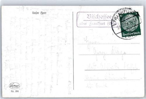 Frankfurt Bischofsee Stare Biskupice unser Heer Piioniere bei einer Übung