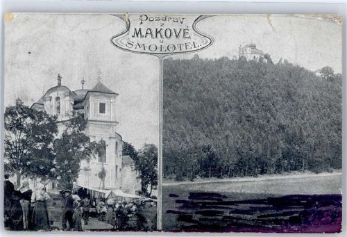 Pribram Pozdrav z Makove u Smolotel
