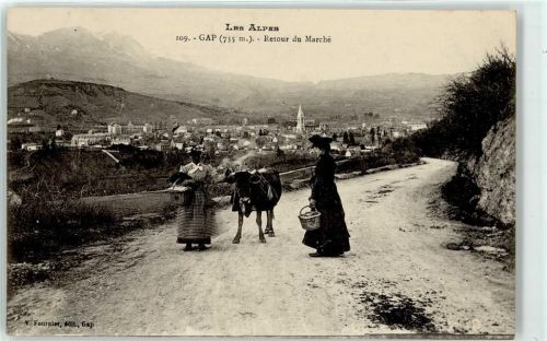 Gap Les Alpes Retour du Marche