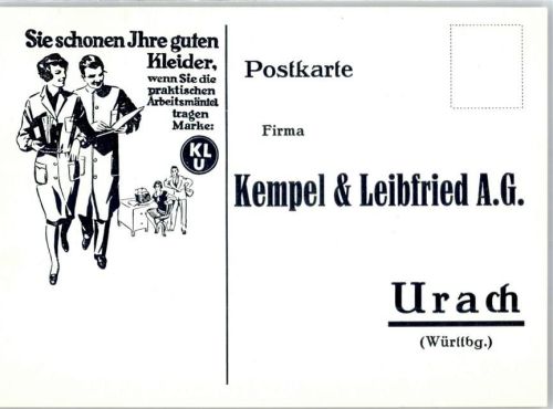 Urach Kleider Werbung Kempel & Leibfried
