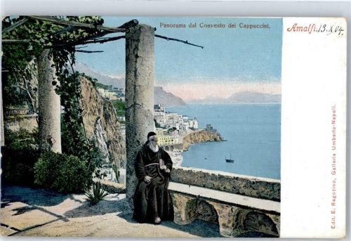 84011 Amalfi 1904 Lithographie