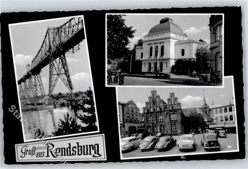 Rendsburg Brücke Auto