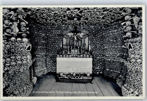 Bad Kudowa Schädelkapelle Tscherbeney AKU1