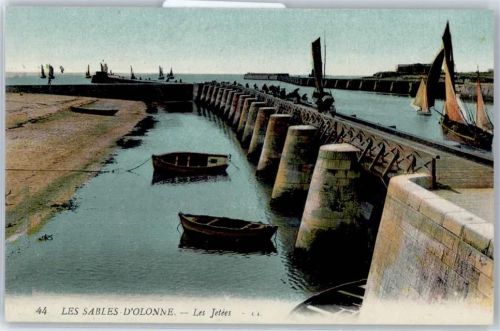 Les Sables-d'Olonne Hafen Mole