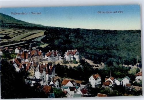 Falkenstein Offiziersheim mit Park