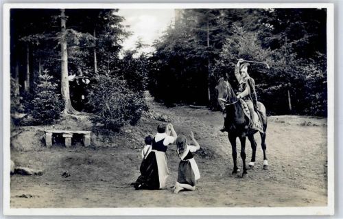 32312 W4990 Nettelstedt , Kr Lübbecke, Westf - Landesheimatspiele der Provinz Westfalen Aufführung Wilhelm Tell