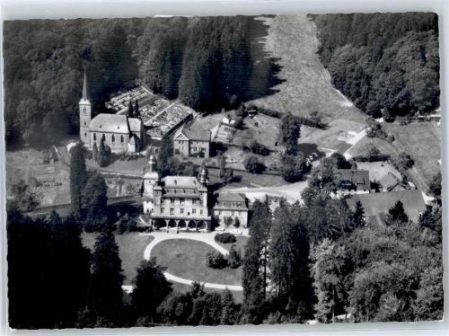 Gimborn Fliegeraufnahme Schloss Kirche