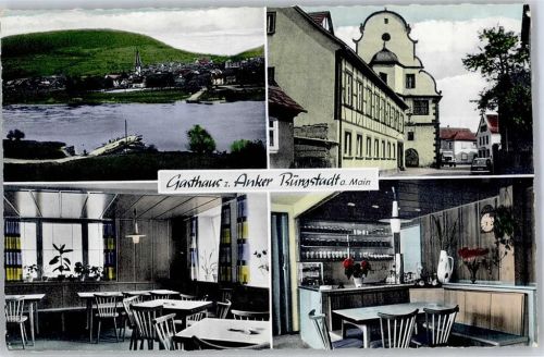 Bürgstadt Gasthaus zum Anker Innen Fähren