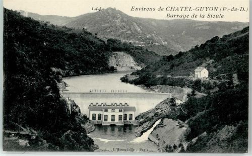 Chatel-Guyon Barrage de la Sioule