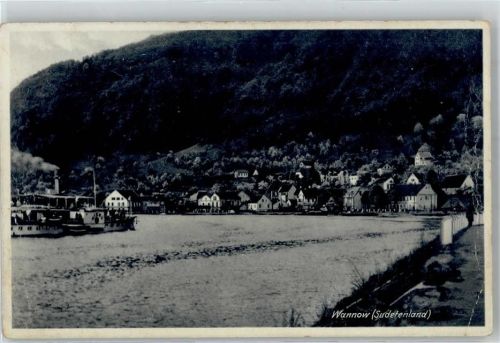 Usti nad Labem Raddampfer Wannow