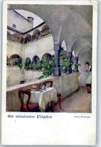 sign. Görtinger, Hans Dienstmädchen
