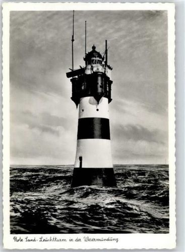 Bremerhaven Rote-Sand-Leuchtturm