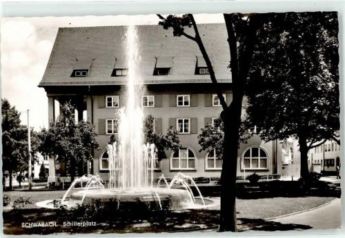 91126 W8540 Schwabach - Schillerplatz
