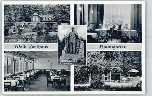 Eckernförde Wald Gasthaus Baumgarten Bismarckdenkmal
