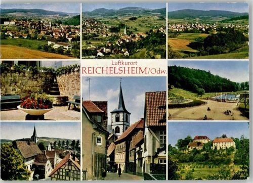 Reichelsheim Schwimmbad Schloss Kirche