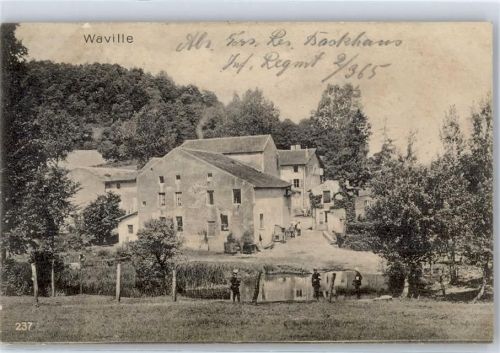 54890 Waville 1916 - Feldpost WK I 8. Ersatz-div.