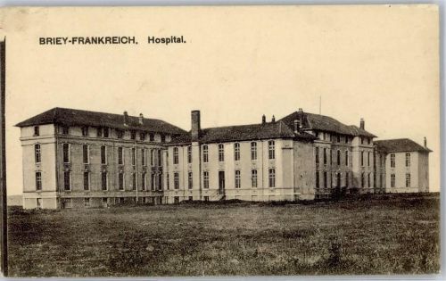 Briey 1916 Krankenhaus WK I Feldpost
