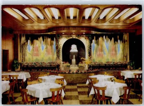 Altenberg 1977 Gasthaus Deutscher Märchenwald Innen