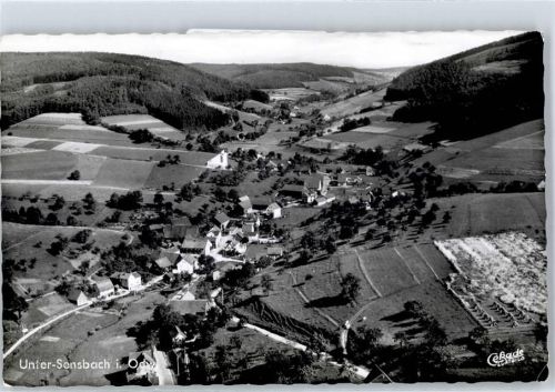 64759 W6121 Unter-Sensbach - Fliegeraufnahme
