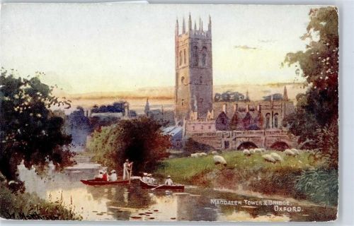 Oxford Magdalen Tower Bridge