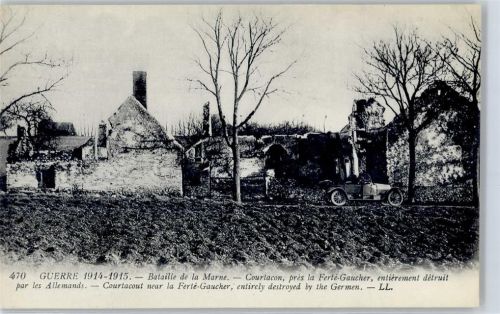 Courtacon Bataille de la Marne Weltkrieg 1914-1915