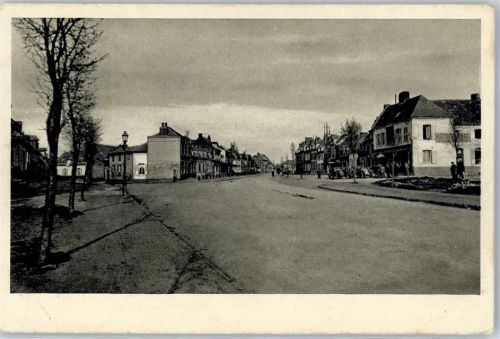 Peronne 1916 Feldpost Auto Garage Werkstatt