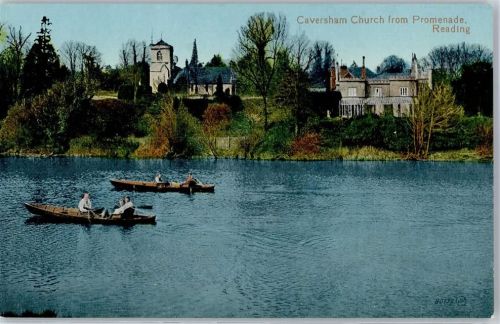 Reading Caversham church from Promenade