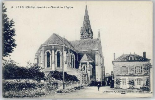 Le Pellerin Chevet de l Eglise