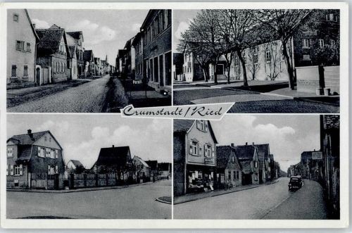 64560 W6086 Crumstadt , Hess - Geschäft Strassenszenen