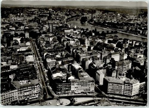 Stadt Frankfurt am Main Fliegeraufnahme