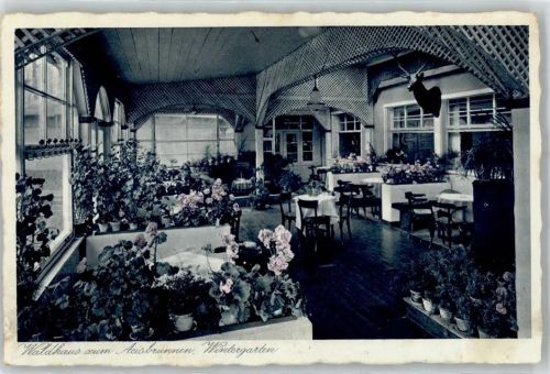 Schlüchtern Gasthaus Zum Acisbrunnen M.Richter Wintergarten
