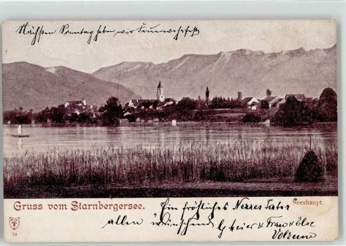 Seeshaupt 1904 Starnbergersee