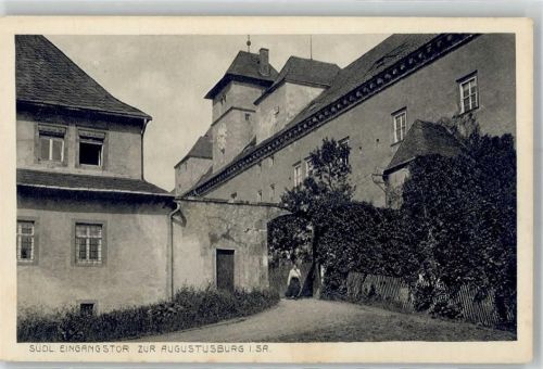 Augustusburg Eingangstor Augustusburg