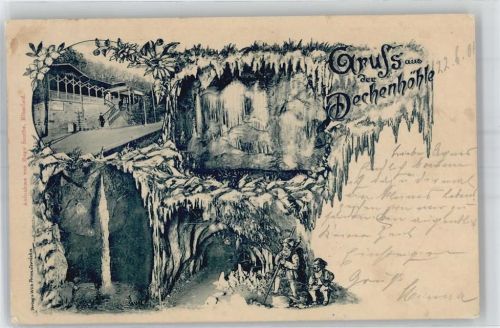 Iserlohn 1900 Dechenhöhle