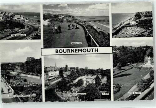 Bournemouth 1964 Central Garden Strand