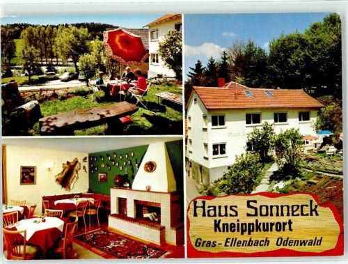 Grasellenbach Pension Haus Sonneck