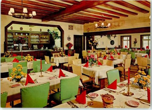 Insel Mainau Gasthaus Schwedenschänke Innenansicht