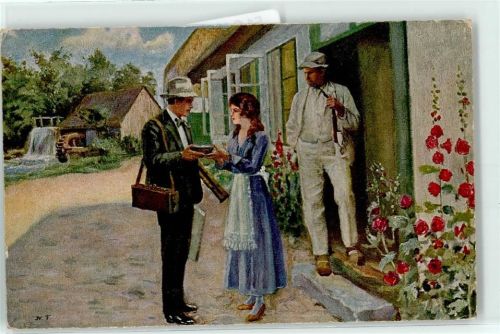 Fallsen, Niels Frau Pfeife Rauchen
