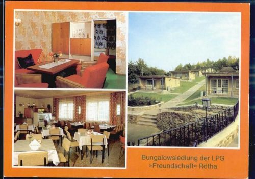 Rötha Bungalowsiedlung der LPG