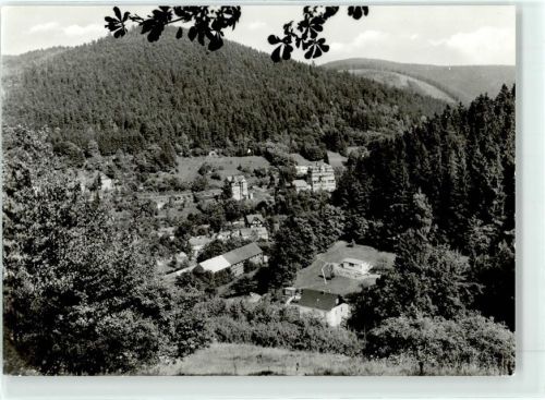 Leutenberg Blick von der Gustav Fehler Höhle
