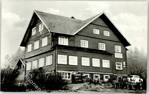 98593 O6081 Schnellbach Foto AK Gasthaus Ebertswiese