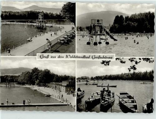 Großschönau Schwimmbad Boote