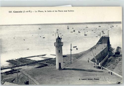Cancale Leuchtturm Mole