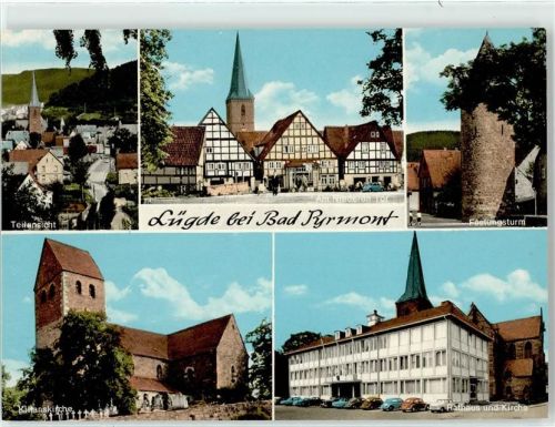 Lügde Kilianskirche Rathaus Kirche
